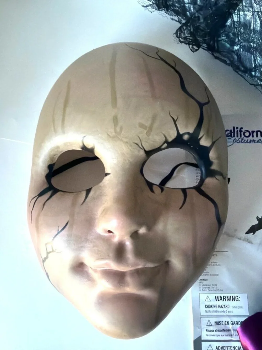Creepy Doll Halloween Costume Scary Cosplay Set Child Size X-Large